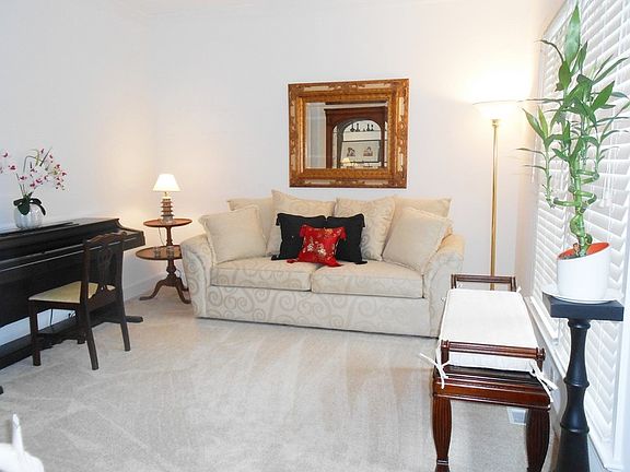 Interior View : Spacious and brightly lit Living Room