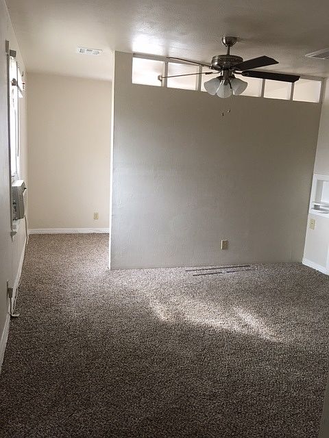Living room looking into the unit