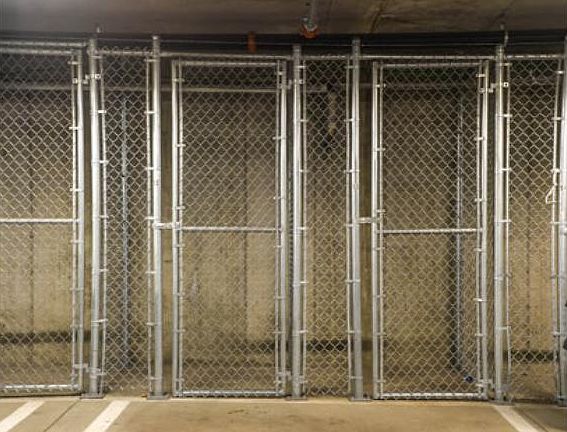 Secure garage storage