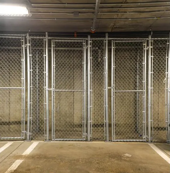 Secure garage storage