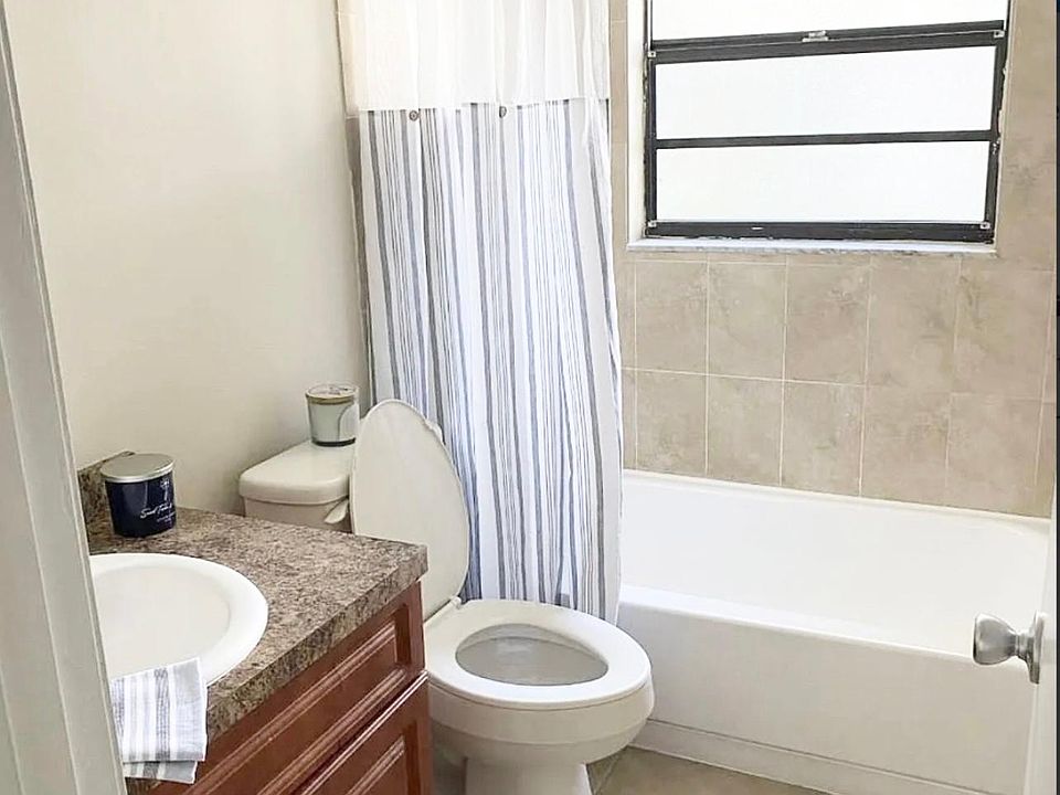 Restroom off the hallway