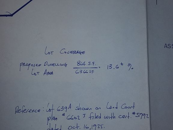 Lot #114 Dwelling Calcs