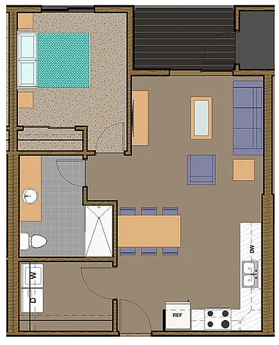 Floor plan Jean - Betty - William