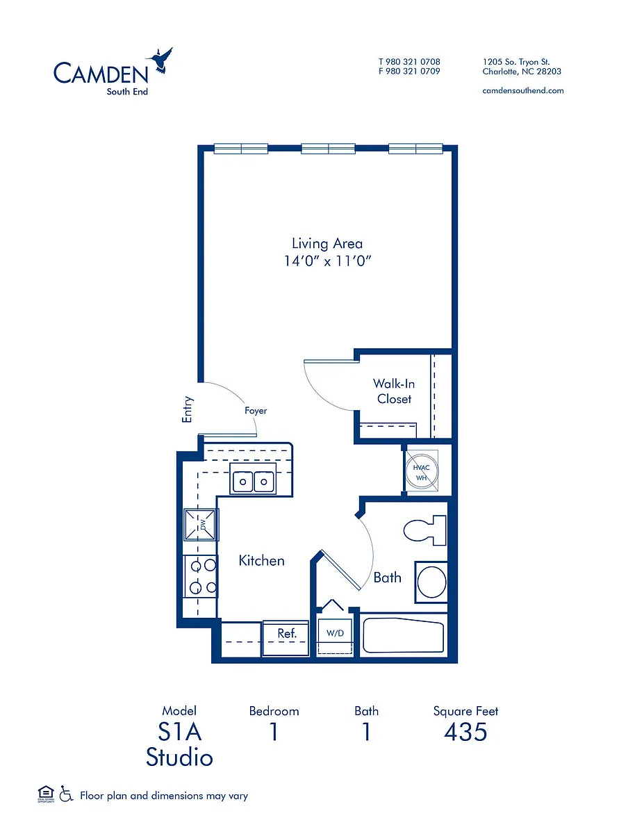 Floor plan S1A