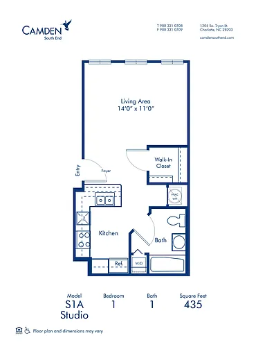 Floor plan S1A