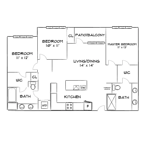 Floor plan Design 3A20