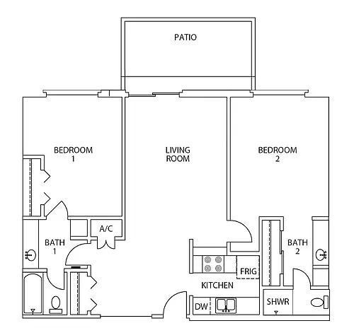 Floor plan B1