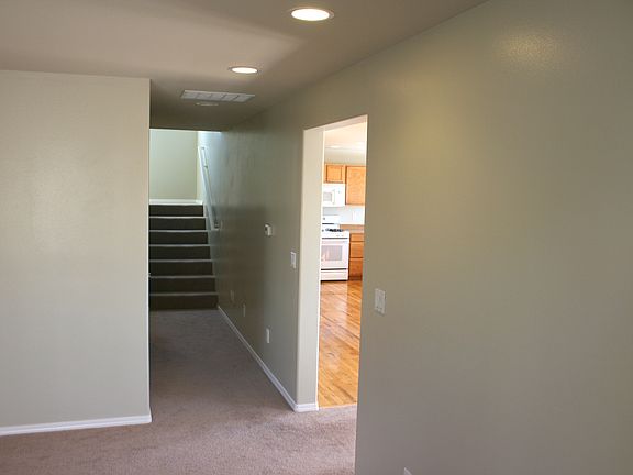 Family room, hall, stairs