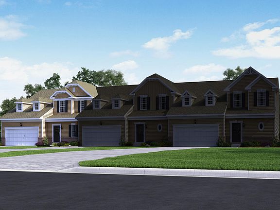 Elevation D Opt Partial Brick Front Dormers