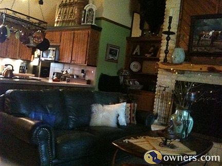 LARGE OPEN AREA LIVING/KITCHEN/DINING
