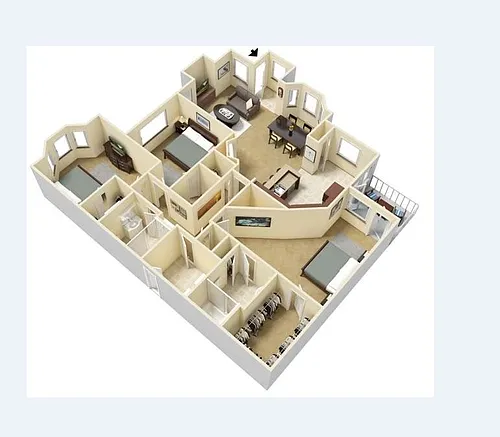 Floor plan Trevi