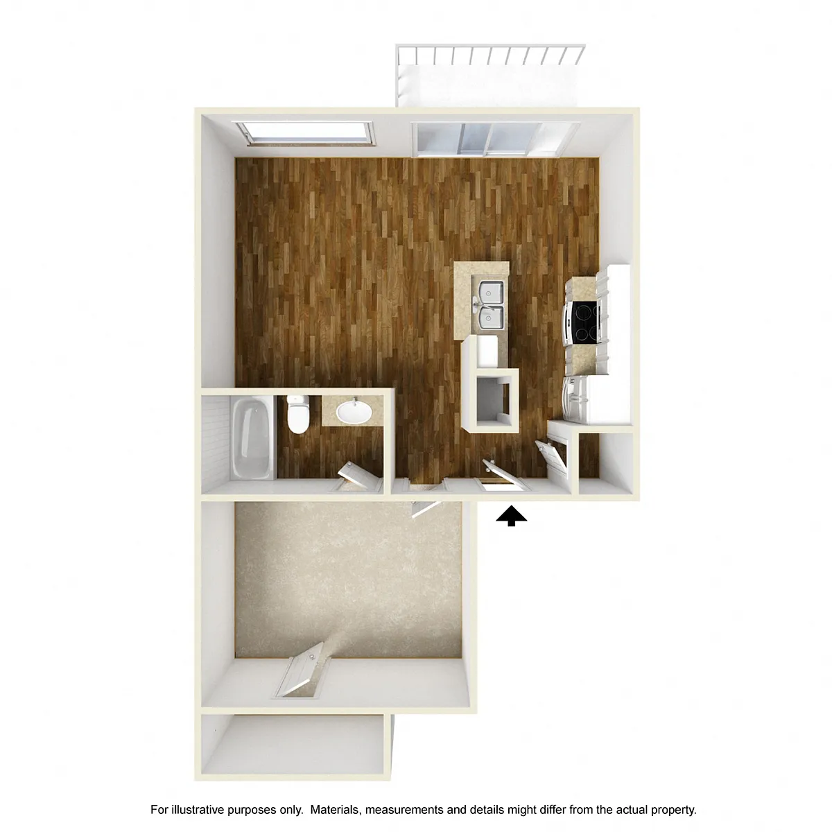 Floor plan Doral-A1