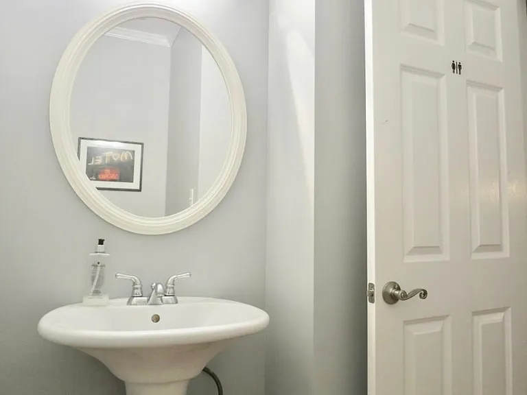 Downstairs half bath