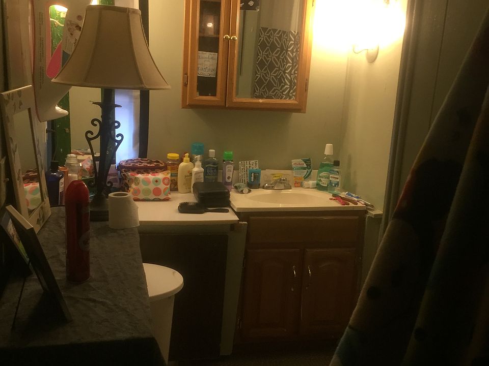 Bathroom doorway