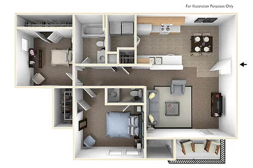 Floor plan The Lakeside