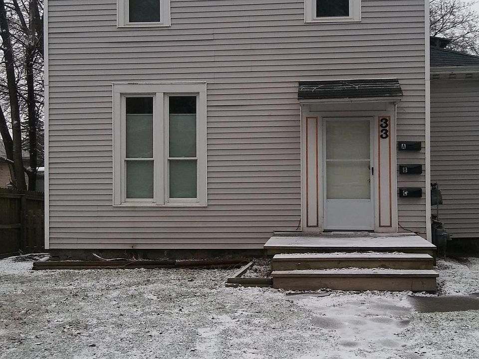 Front of the apartment #B
