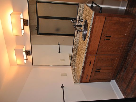 Granite counters in baths and kitchen