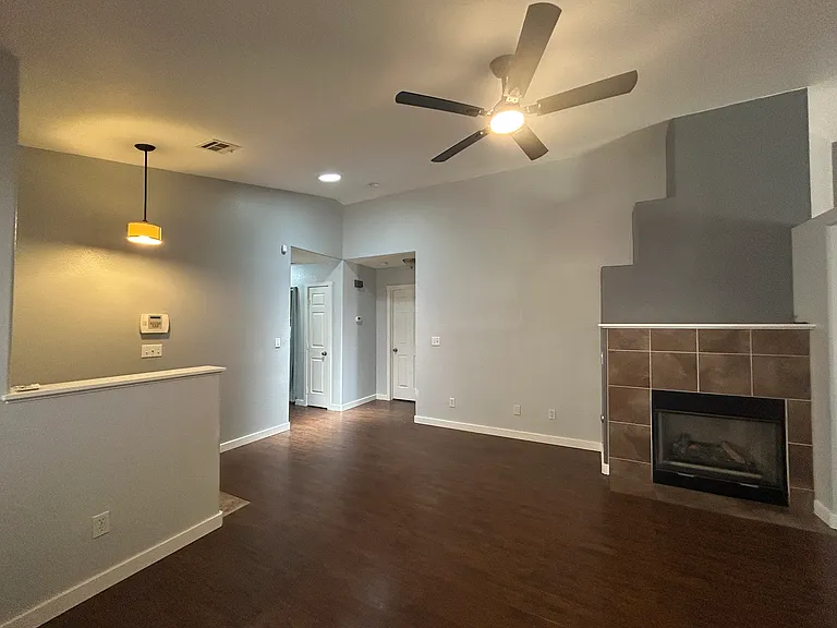 Living Room with Fireplace
