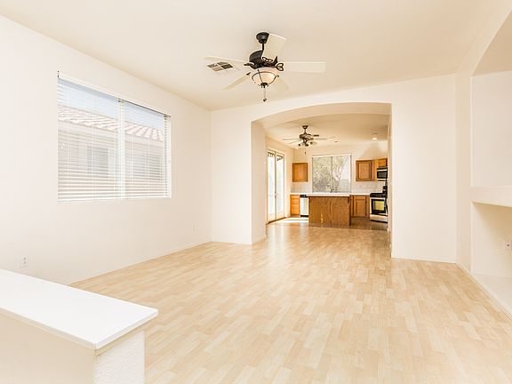 Open concept floor plan