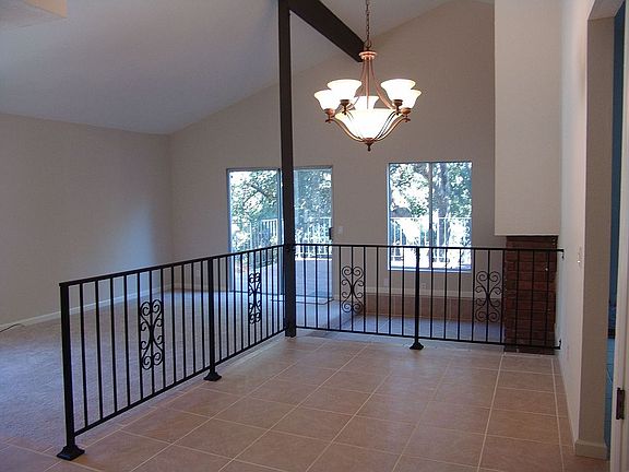 Dining room w/ step down living room