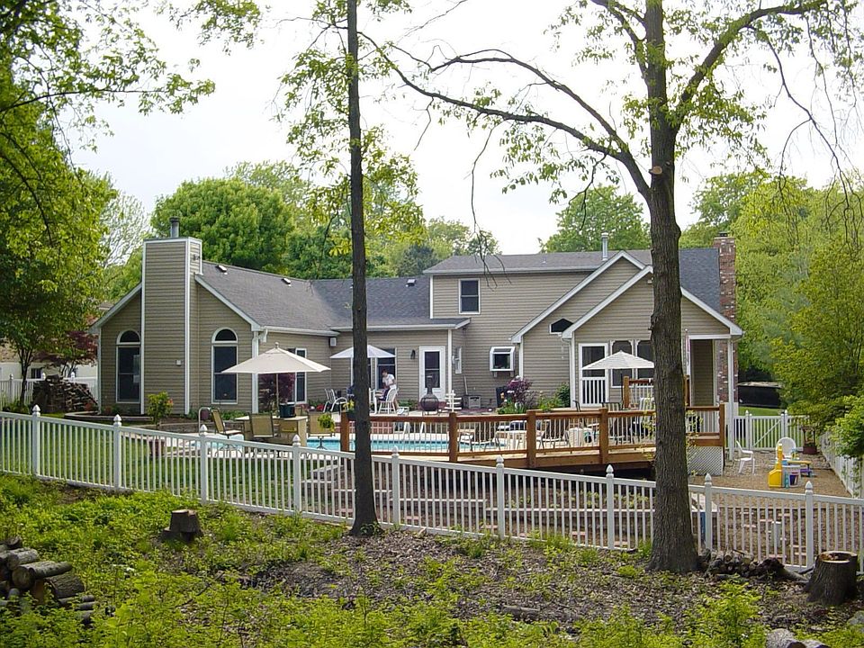 view from woods