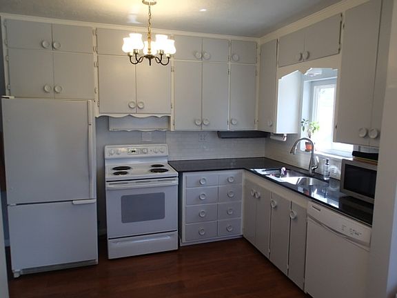 Kitchen with granite counter