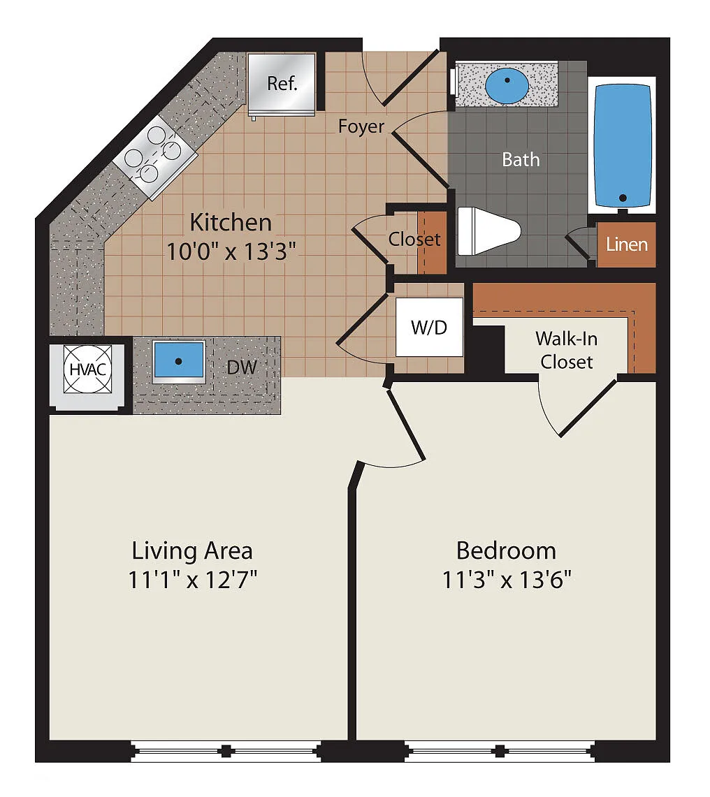 Floor plan Andre