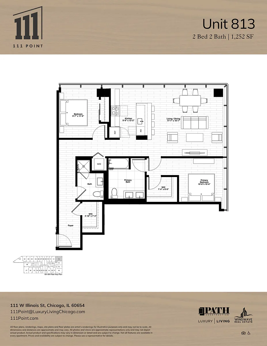 Floor plan 813