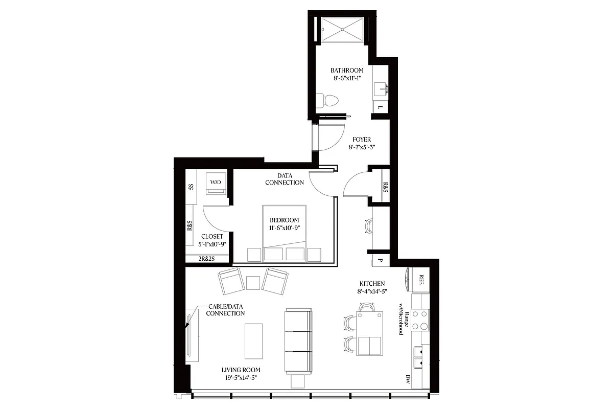 Floor plan The Eddie