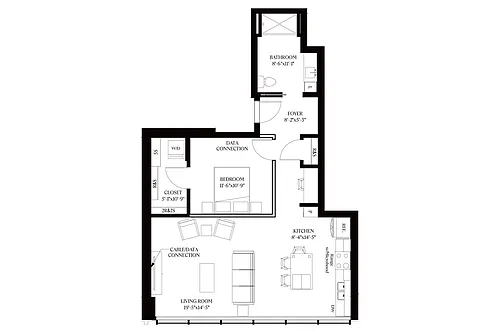 Floor plan The Eddie