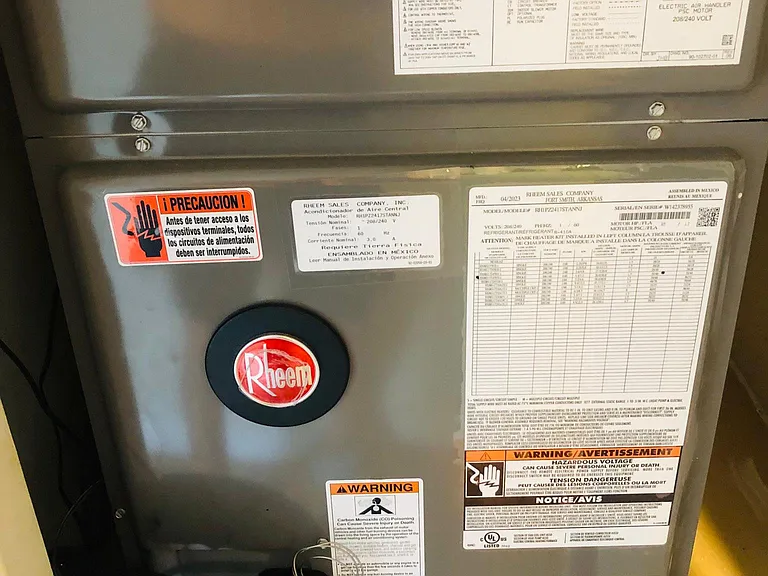 2023 RHEEM HVAC AC AND HEAT ASSURES THAT ONE WILL NEVER WANT FOR COMFORT