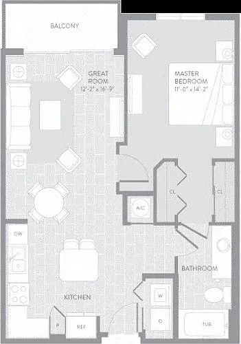Floor plan Prado B