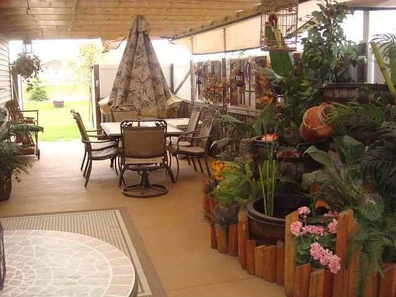 Semi-Covered Patio