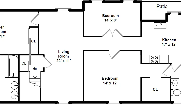 1566 Dewey Ave #2F — Photo 2