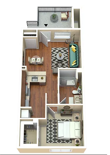 Floor plan 1A1