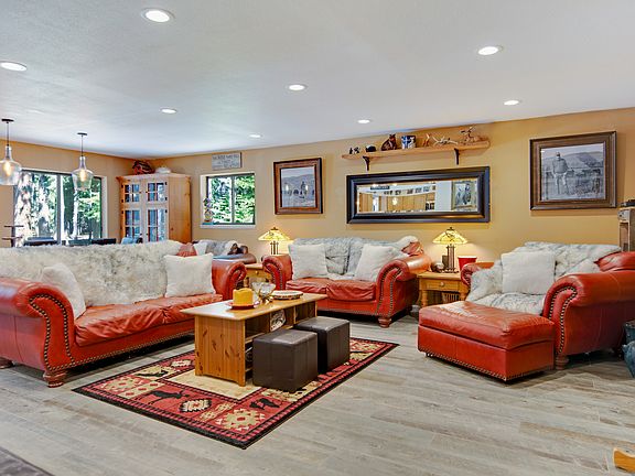 Open floor plan living room