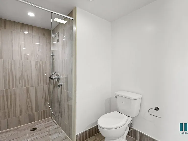 Bathroom with Walk-In Shower and Glass Door