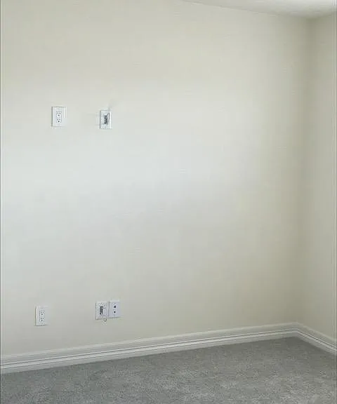 Set up for TV in the master bedroom, high or low with chase. This same type of set up is in the Family Room on the main level as well.