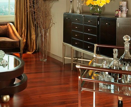 Gleaming Hardwood Floors