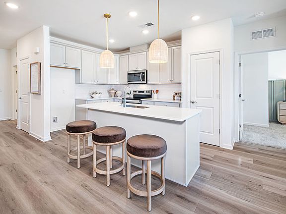 Open kitchen layout