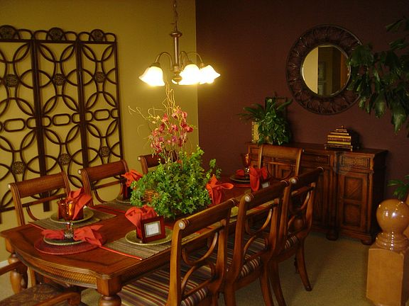 Elegant dining area