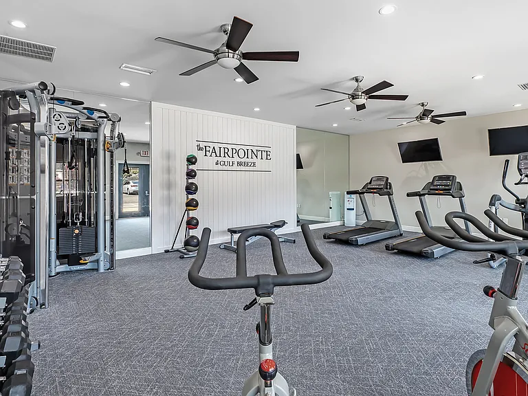 Check out our stellar fitness center equipped with state-of-the-art equipment!