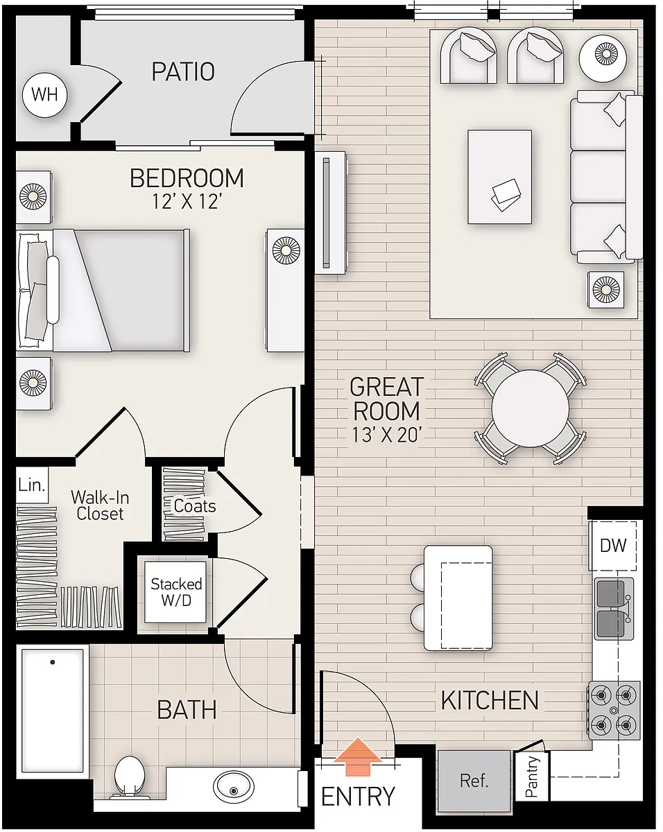 Floor plan Plan H