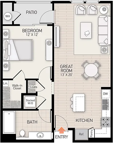 Floor plan Plan H