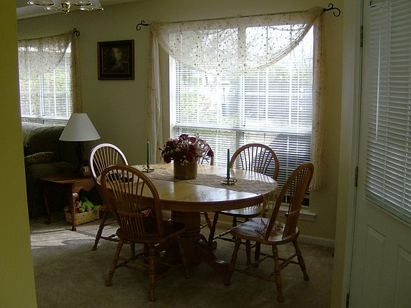 Informal dining area