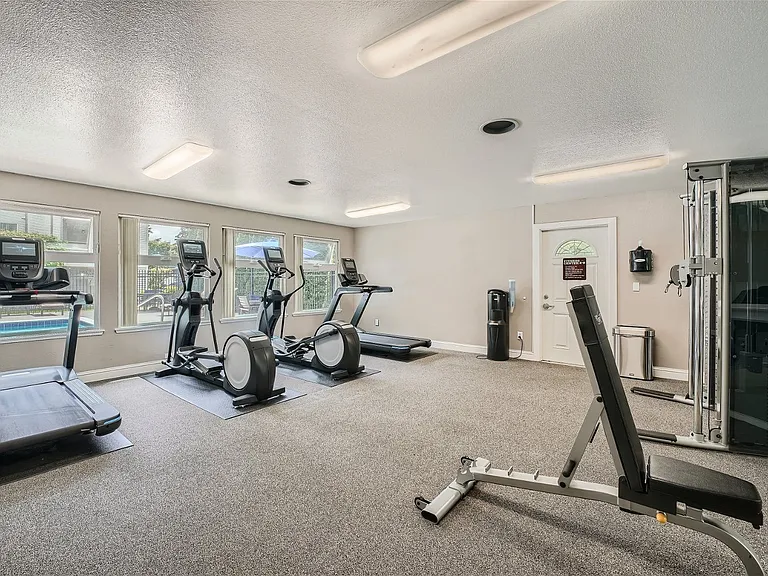 The Community Fitness Center at Bellwether Apartments in Olympia, Washington