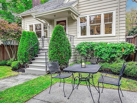 Front of house from parking pad