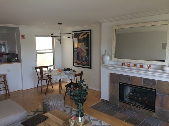 Dining nook 
Wired for TV above Fire Place