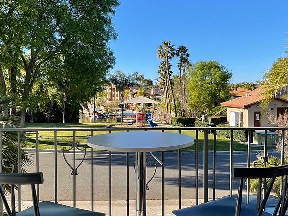 Balcony Off Master Bedroom Overlooking Park and Lake