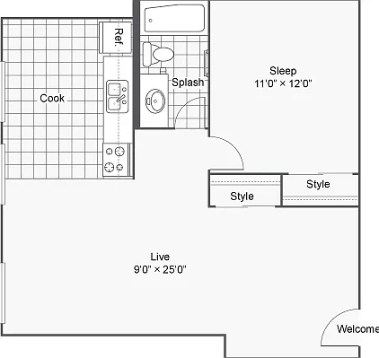 624 sqft 624 sqft